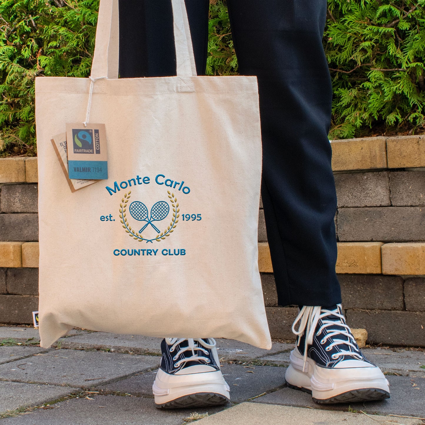 Monte Carlo Embroidery Bag