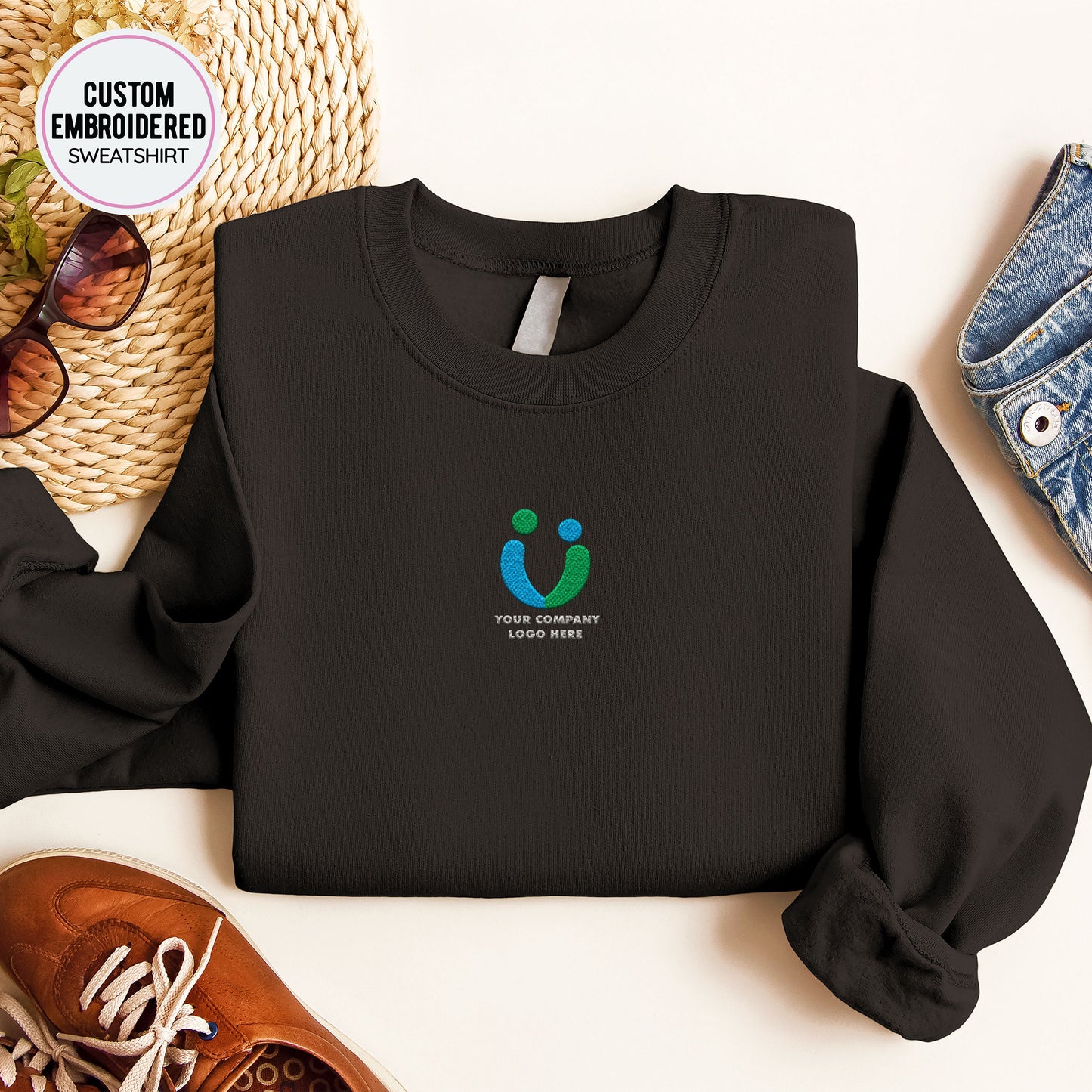 Custom Embroidery Sweatshirt
