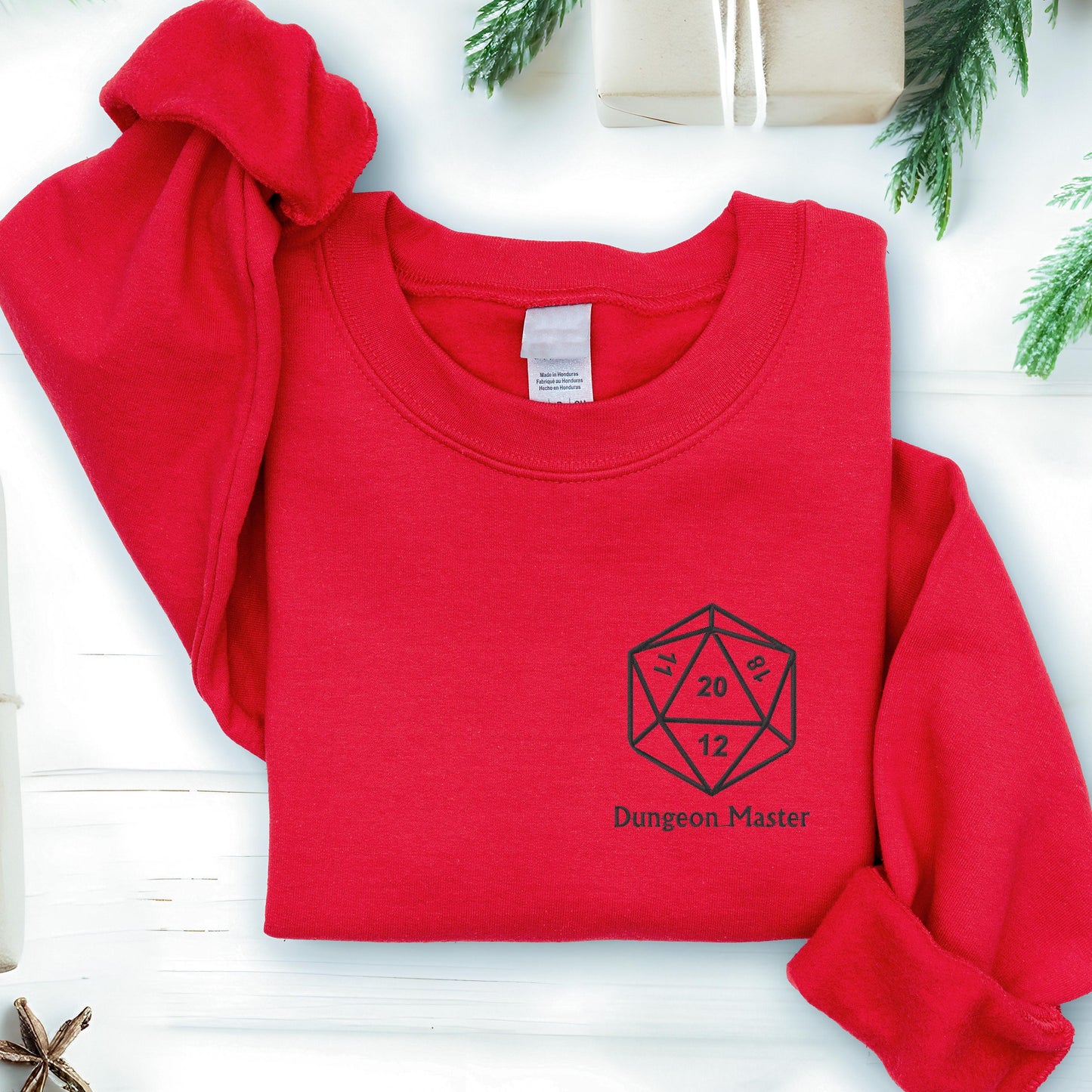 Dungeon Master Embroidery Sweatshirt