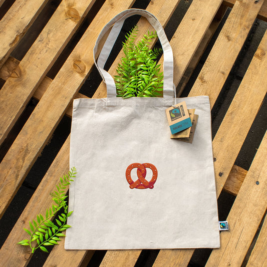 Pretzel Embroidery Bag