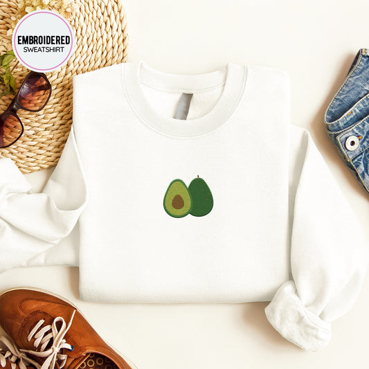 Avocado Embroidery weater